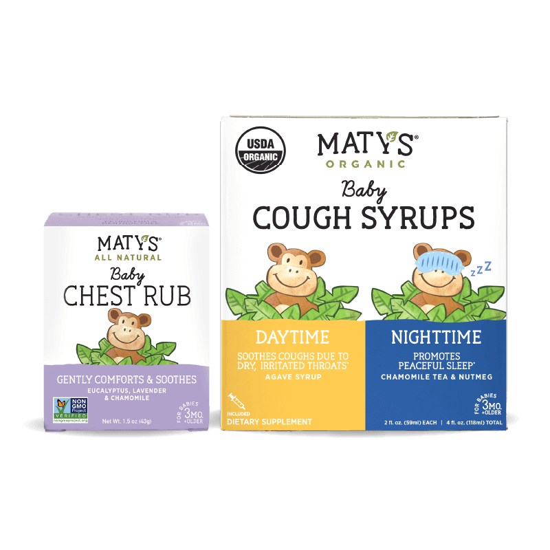Baby Cough Bundle for Complete Care Maty's Healthy Products
