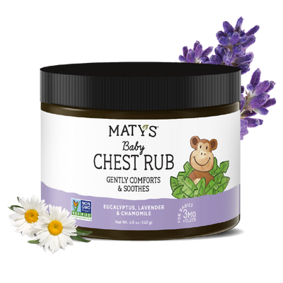 maty's baby chest rub product